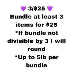💜3/$25💜